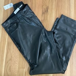 Vegan Leather Pants